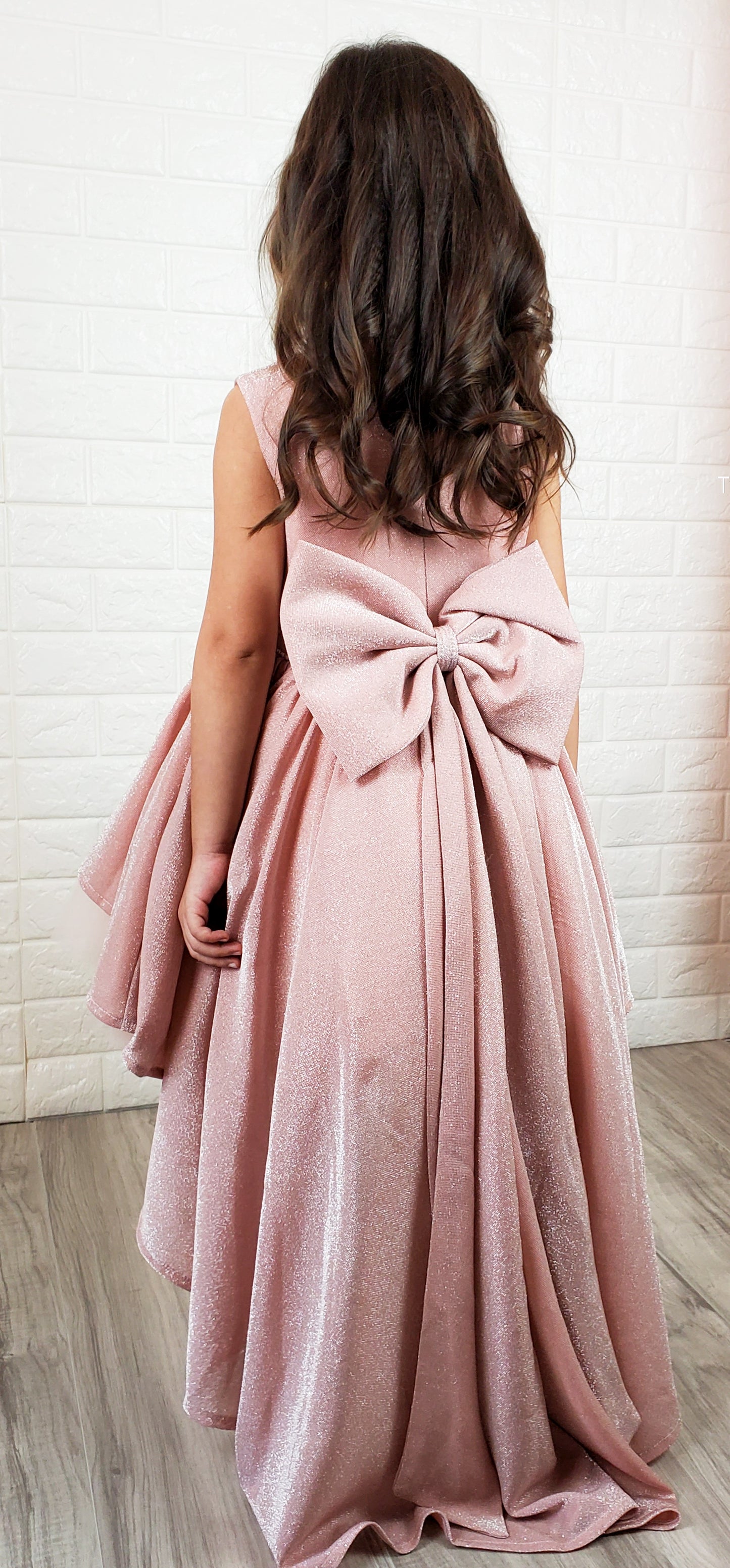 Emily Dress In Pink Blush 1,2,5,7 yrs