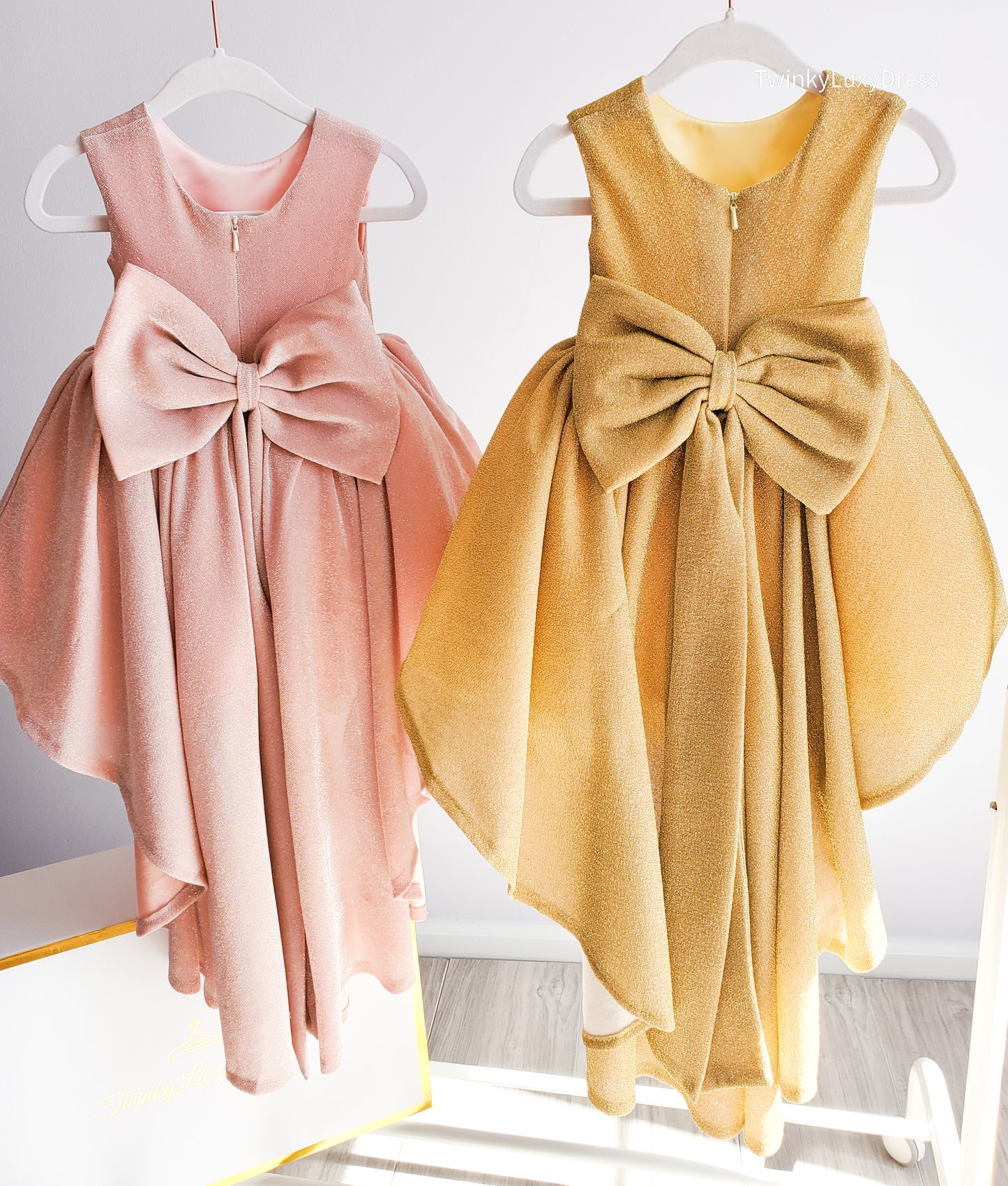 Emily Dress In Pink Blush 1,2,5,7 yrs