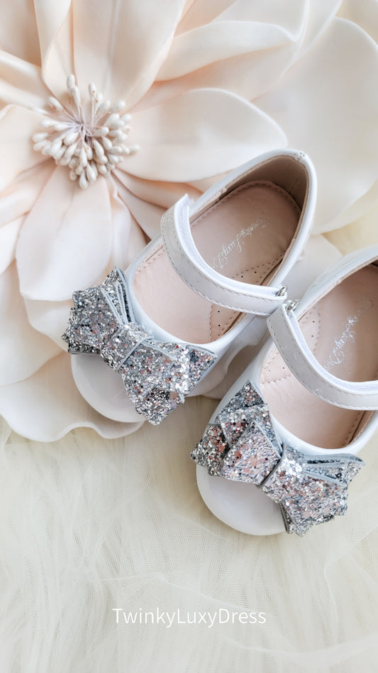 Bonu Shoe | White & Silver |