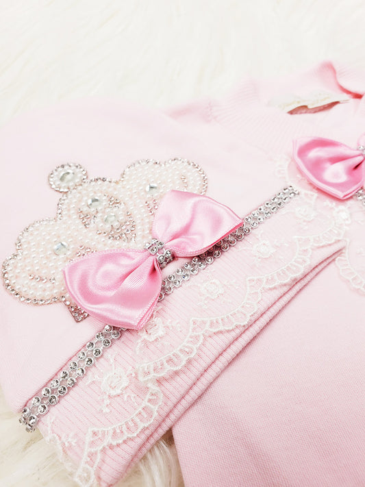 Royal Newborn Set For Baby Girl (Pink)