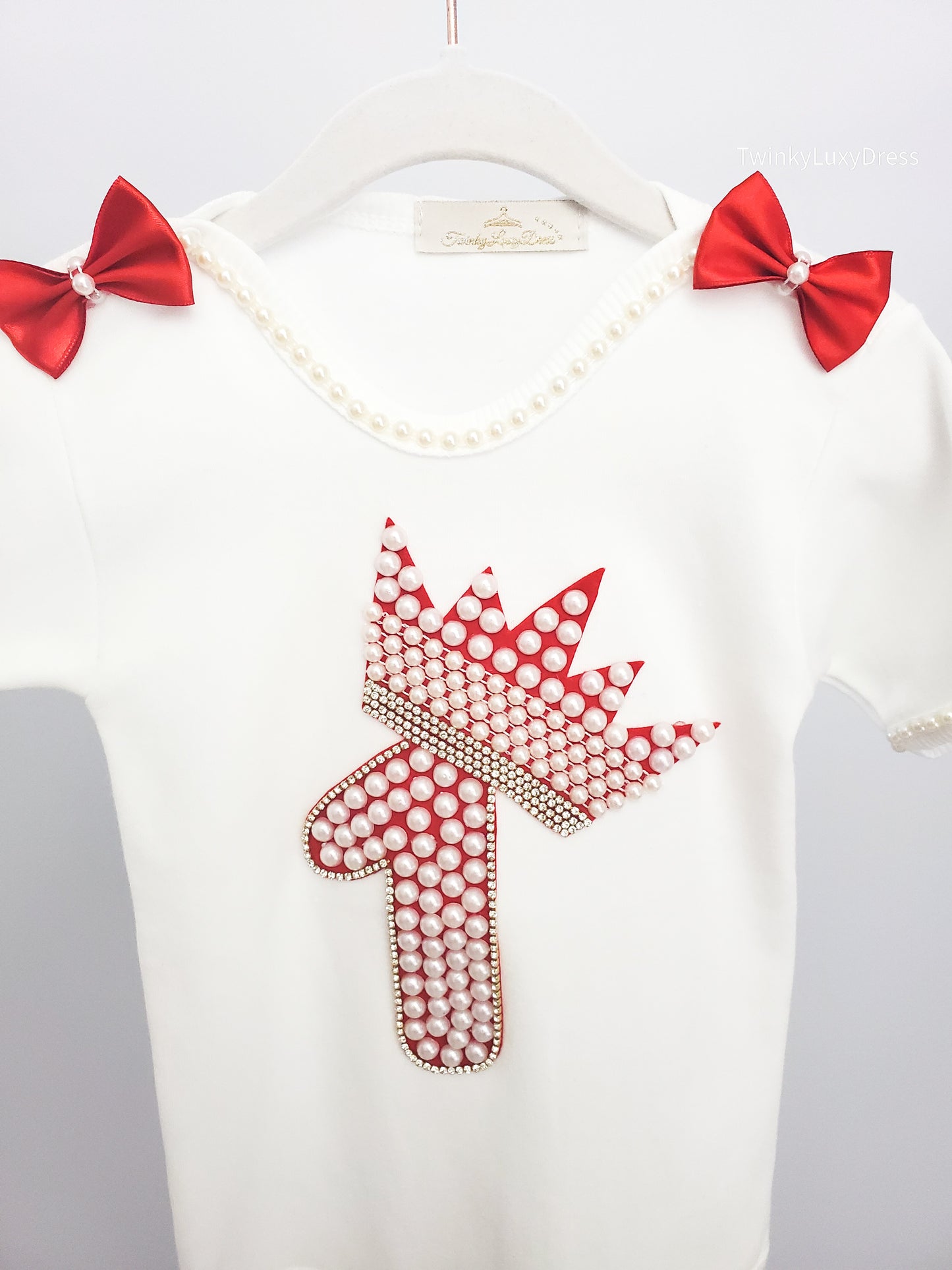 1st Birthday Outfit (Luxury Set Red)