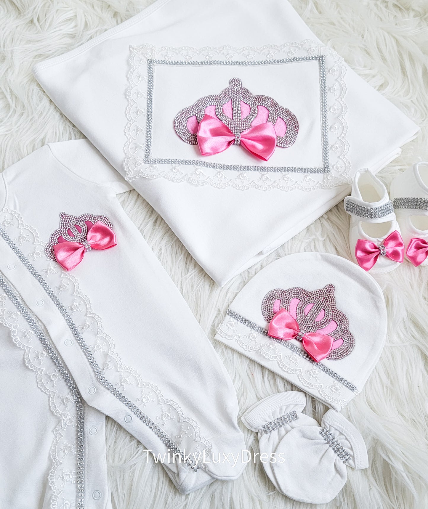 Luxury Newborn Outfit Perfect Pink