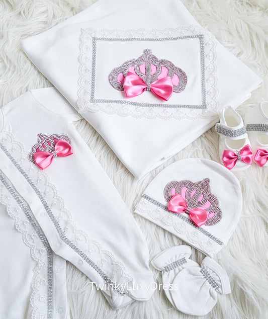 Luxury Newborn Outfit Perfect Pink