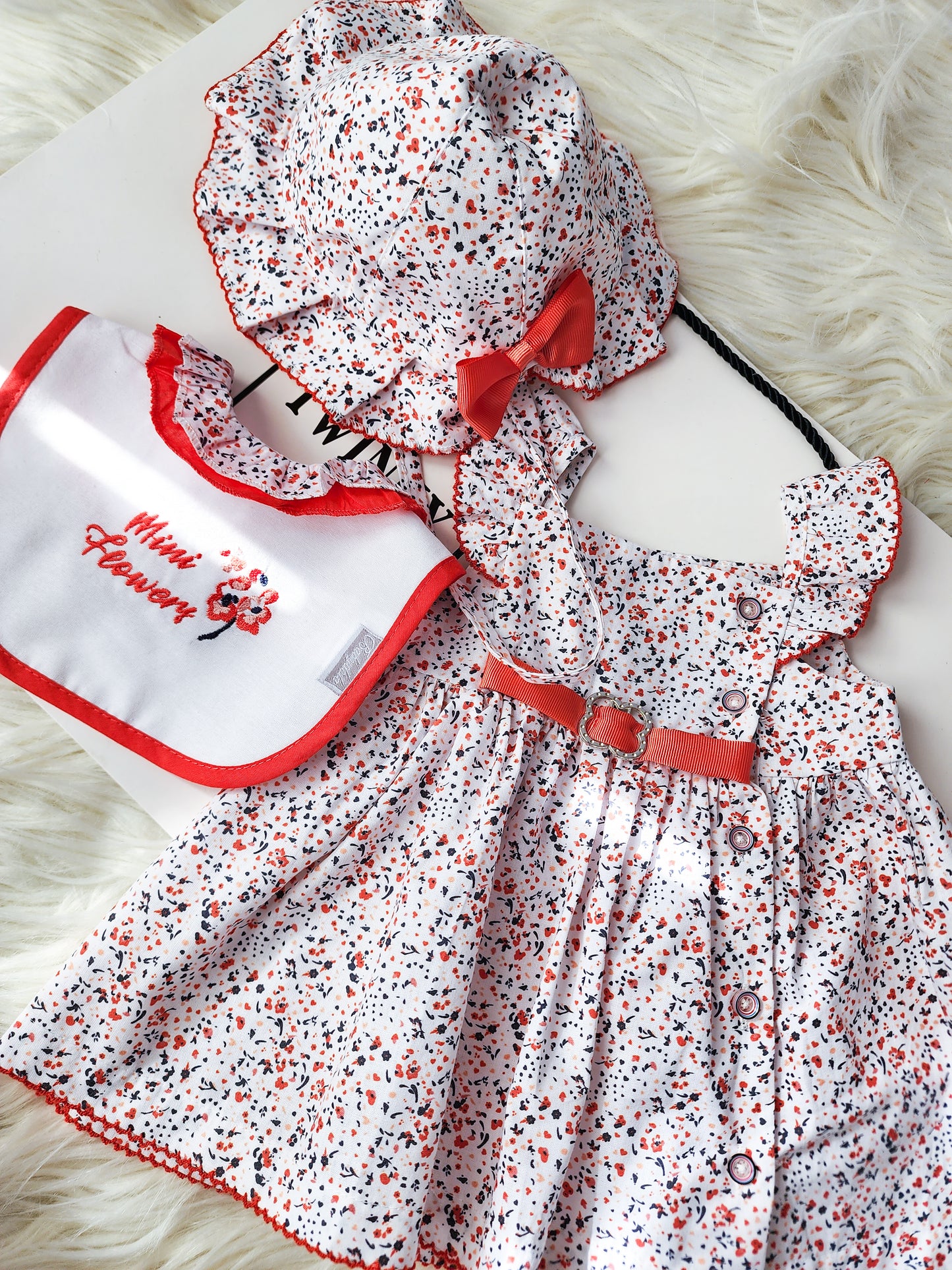 Mini Flower Dress | Outgoing Outfit | Red