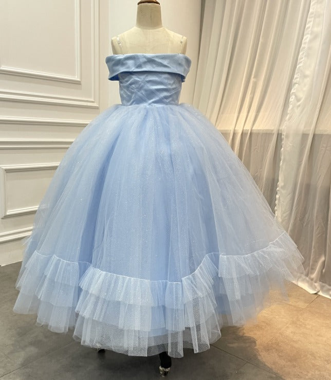 Light blue Dress Elsa Theme