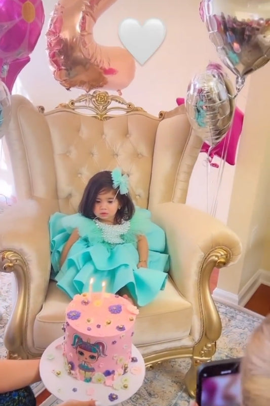 Tiffany Dress in Mint | Luxury Style