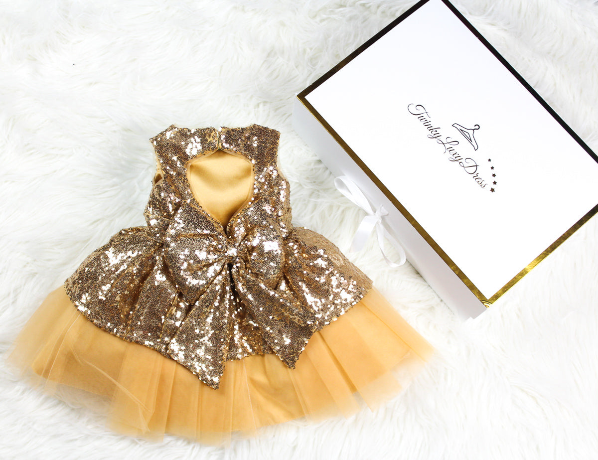 gold-sequin-dress-for-girls for girls