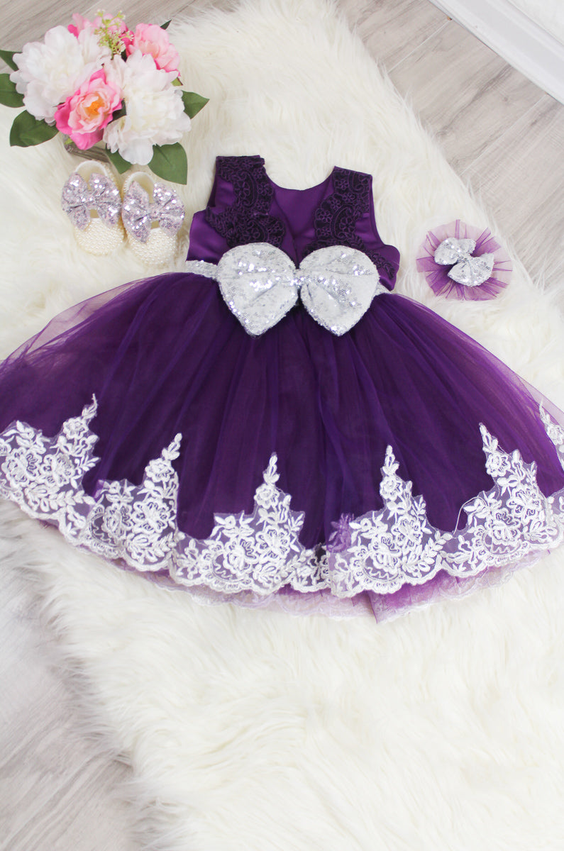 girls-purple-dress for girls wedding